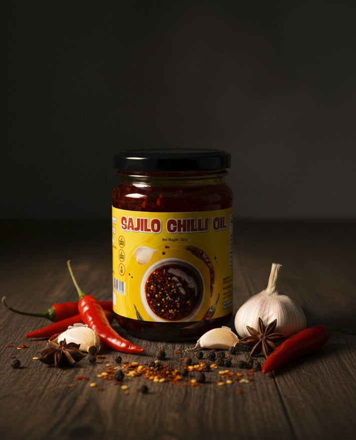 Sajilo Chilli Oil - 250gm